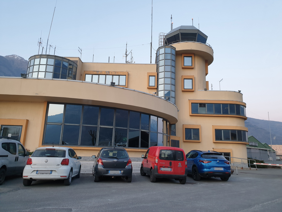 Aosta Valley Airport, AOT, Italy